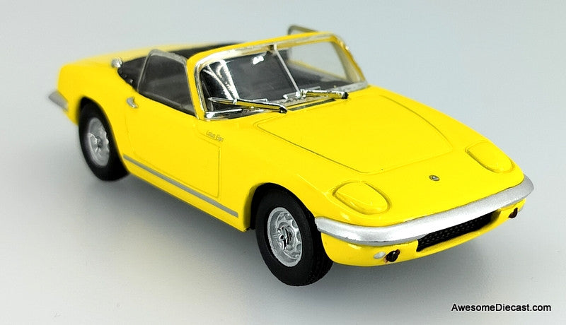 Kyosho 1:43 1966 Lotus Elan S3 Open Roof, Yellow – Awesome Diecast LLC