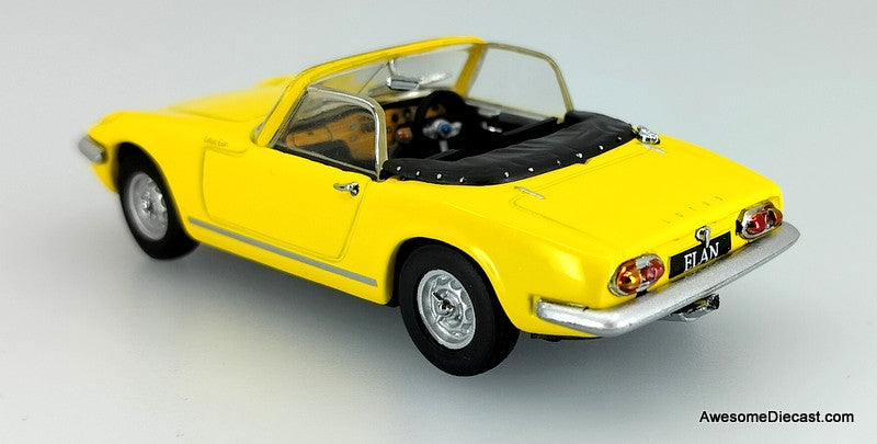 京商　1/43 LOTUS ELAN 26R ロータス　エラン　KYOSHO Kyosho 1:43 1966 Lotus Elan S3 Open Roof, Yellow – Awesome Diecast LLC