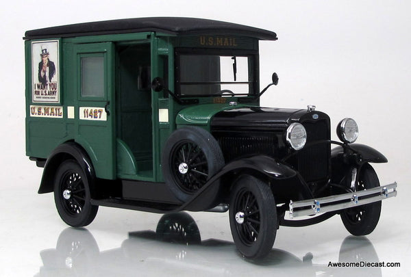 1931 U.S. Mail Truck - Green 1:24 Diecast Model by Danbury Mint