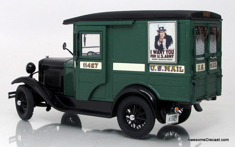 1931 U.S. Mail Truck - Green 1:24 Diecast Model by Danbury Mint