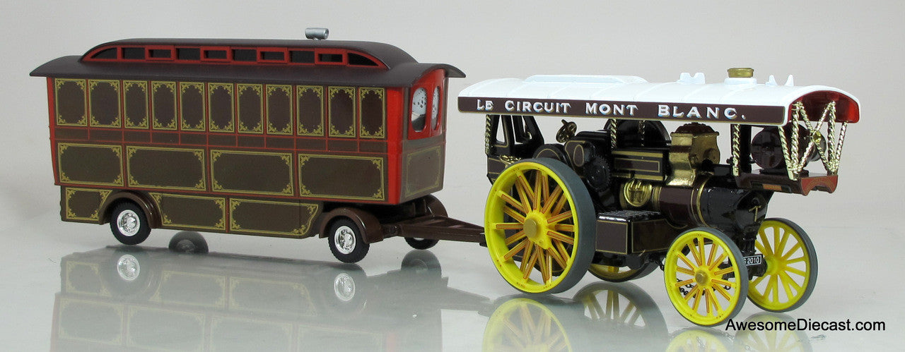 Corgi 1:50 Fowler B6 Showmans Steam Locomotive - Le Mont Blanc & Caravan