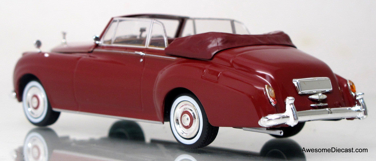 Minichamps 1:43 1960 Rolls Royce Silver Cloud II Cabriolet Red