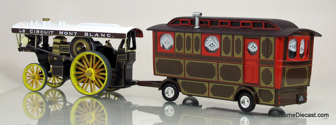 Corgi 1:50 Fowler B6 Showmans Steam Locomotive - Le Mont Blanc & Caravan
