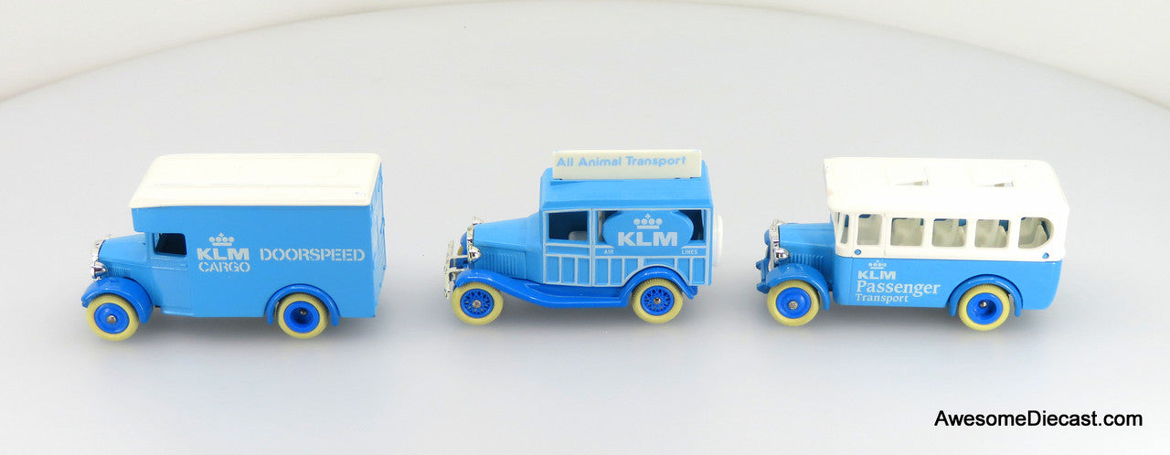 KLM Trucks 3 Pieces Old Timers Set #2 - 1:64 Scale Diecast Models by LLedo