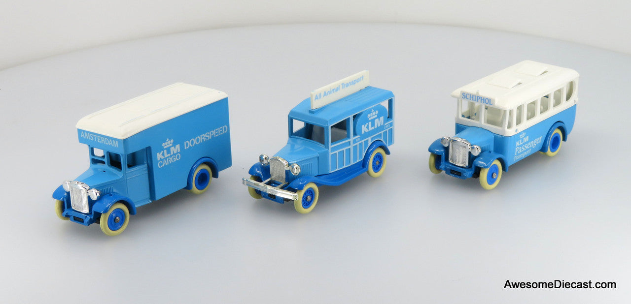 KLM Trucks 3 Pieces Old Timers Set #2 - 1:64 Scale Diecast Models by LLedo