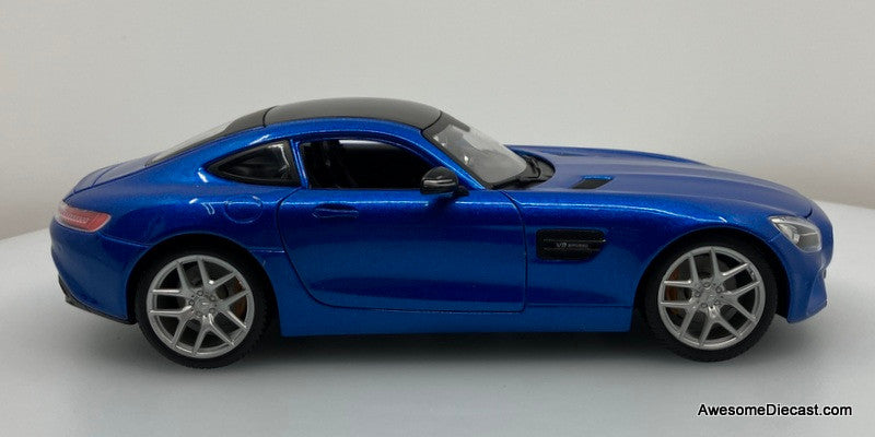 Maisto Special Edition 1:18 Mercedes AMG GT, Metallic Blue