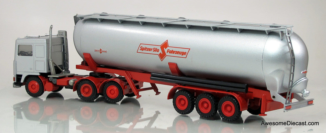 Conrad 1:50 Volvo F12 w/ Tanker Trailer - Spitzer Silo – Awesome