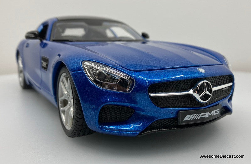 Maisto Special Edition 1:18 Mercedes AMG GT, Metallic Blue