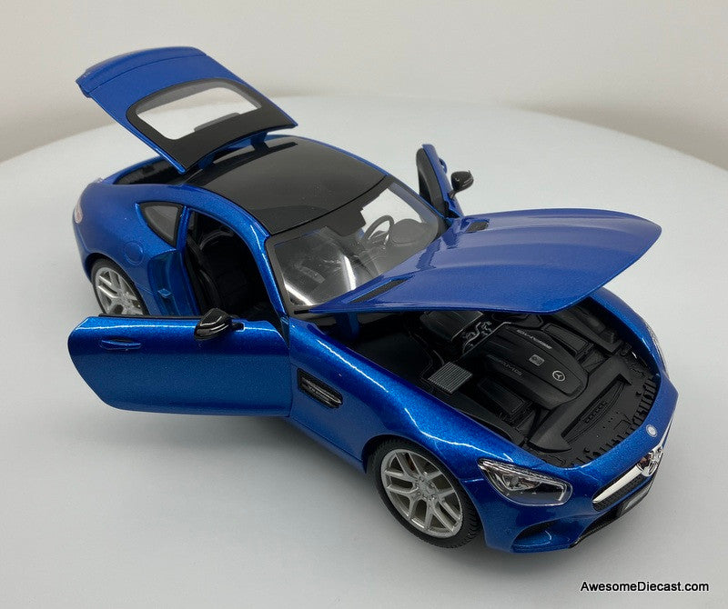 Maisto Special Edition 1:18 Mercedes AMG GT, Metallic Blue