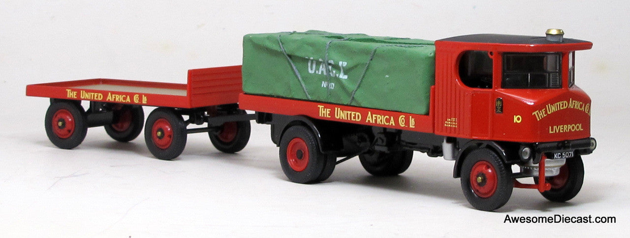 Corgi 1:50 Sentinel Platform Wagon w/ Trailer - United Africa