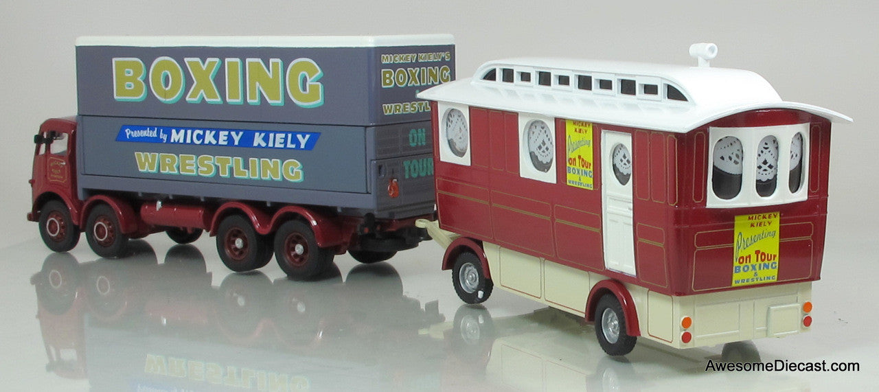 Corgi 1:50 Foden FG Truck & Caravan - Mickey Kiely Boxing