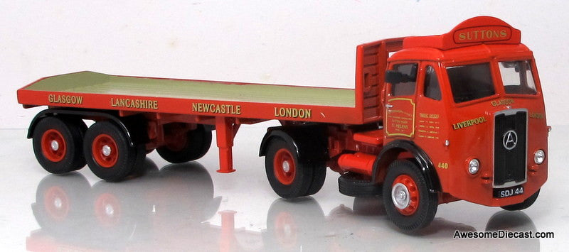 Corgi 1:50 Atkinson Tractor Unit W/ Flat Trailer - Suttons of St Helens