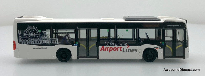 Mercedes Benz eCitaro: Vienna Airport Lines 1:87 ABS Plastic Model Bus by Rietze