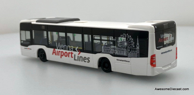 Mercedes Benz eCitaro: Vienna Airport Lines 1:87 ABS Plastic Model Bus by Rietze