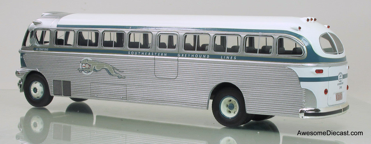 AHM 1:50 1948 ACF Brill IC-41 Intercity Coach: Southeastern Greyhound Line:  Atlanta, GA