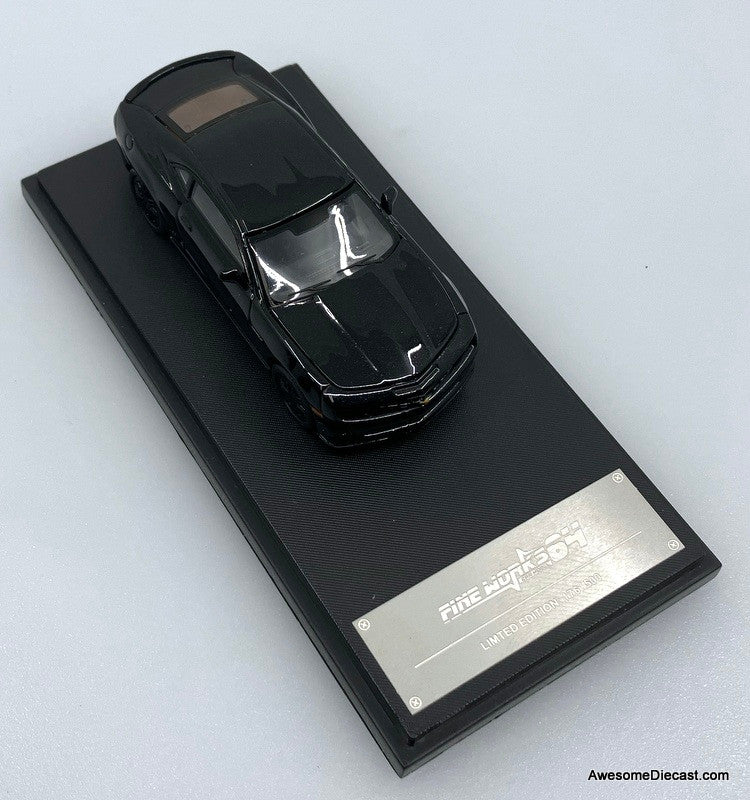 Chevrolet Camaro Bumblebee (Fifth Generation) Black Warrior 1:64 Diecast Model Car by Fine Works64