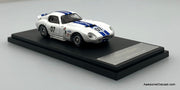 Shelby Daytona, White/Blue 1:64 Diecast Model Car by Fine Works64