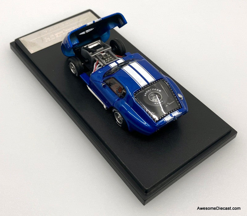 Shelby Daytona, Blue/Silver 1:64 Diecast Model Car by Fine Works64