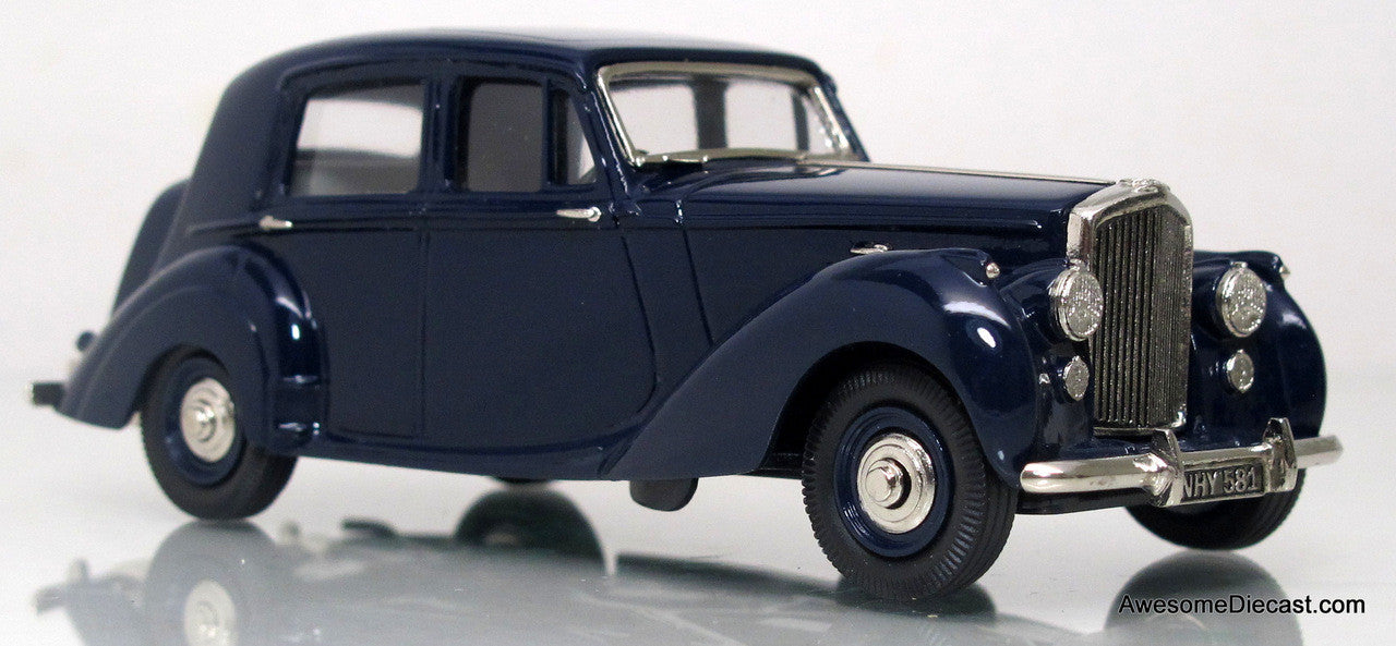 Lansdowne Models 1:43 1951 Bentley MK VI 4-Door Saloon, Midnight Blue