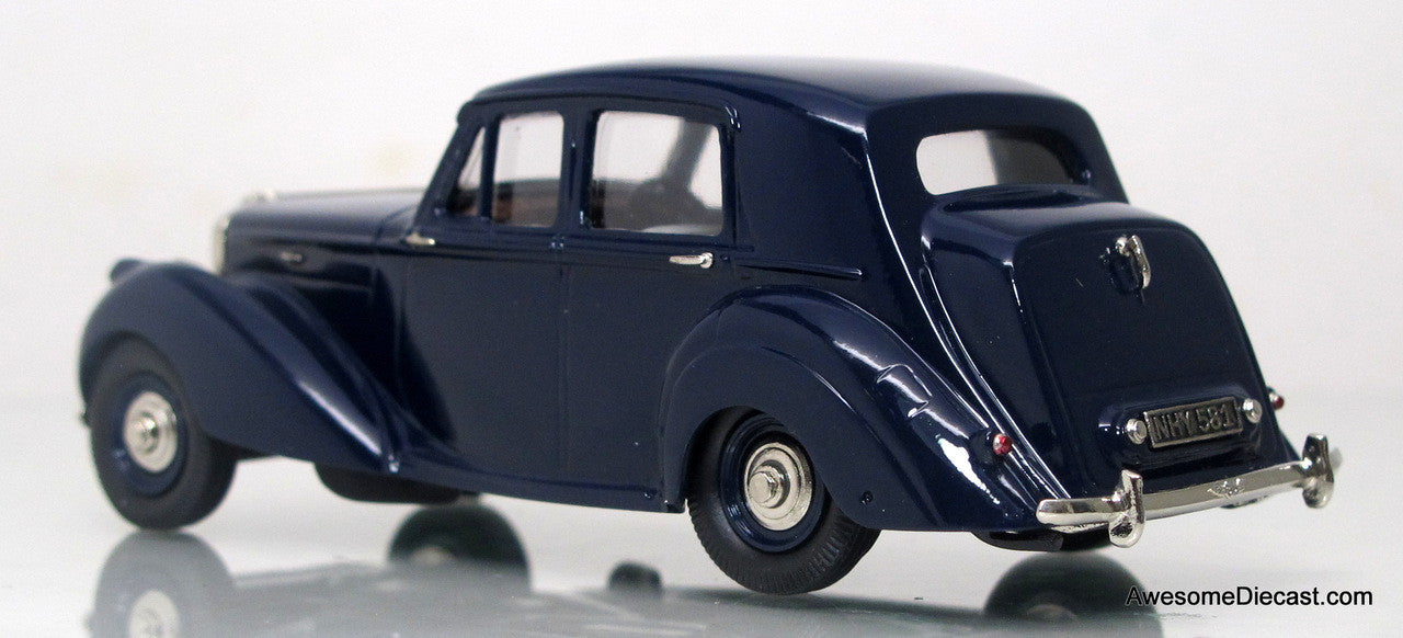 Lansdowne Models 1:43 1951 Bentley MK VI 4-Door Saloon, Midnight Blue