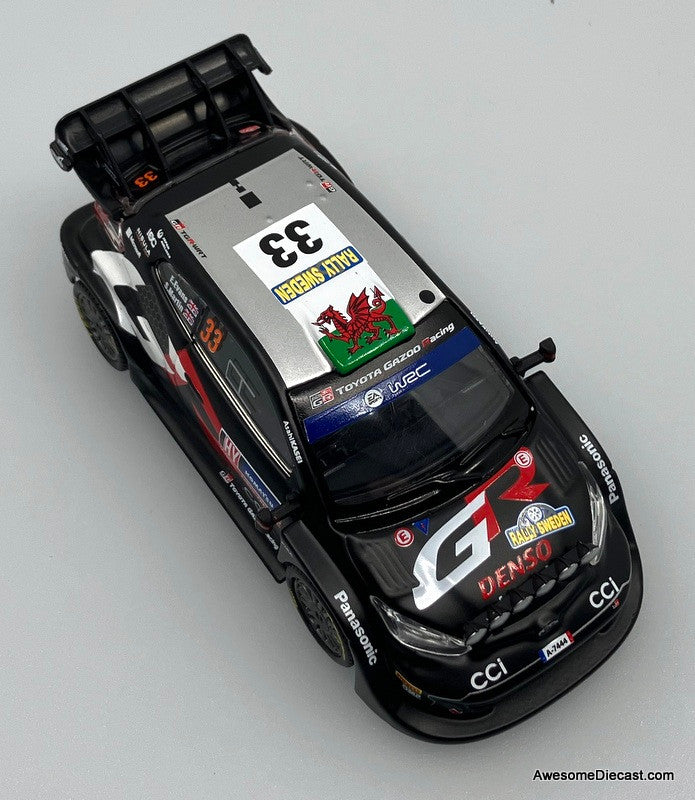 Toyota GR Yaris Rally 1 Hybrid #33 1:43 Diecast Model Car by Burago