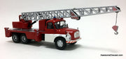 Schuco 1:43 1968 Tatra T148 Fire Department Heavy Rescue Crane: Prague Fire Service