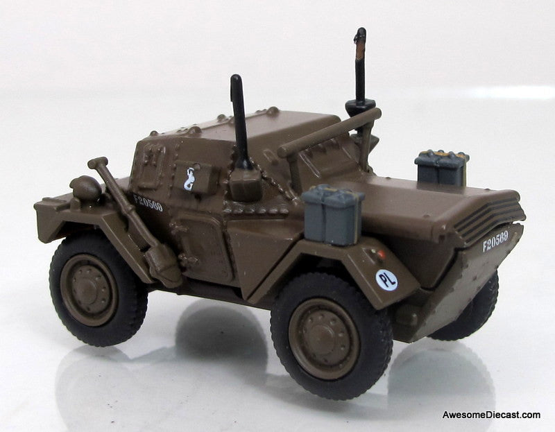 Oxford Diecast 1:76 Dingo Scout Car 10th Mounted Rifles - 10th ACB Polish