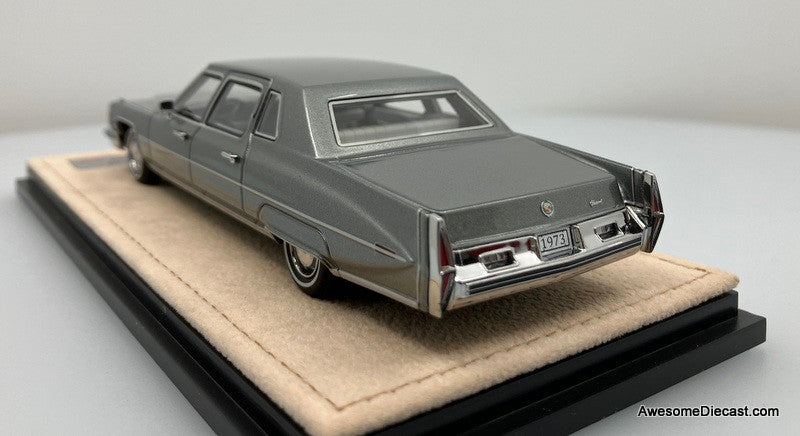 Stamp Models 1:43 1973 Cadillac Fleetwood 75 Limousine Park Avenue, Metallic Gray