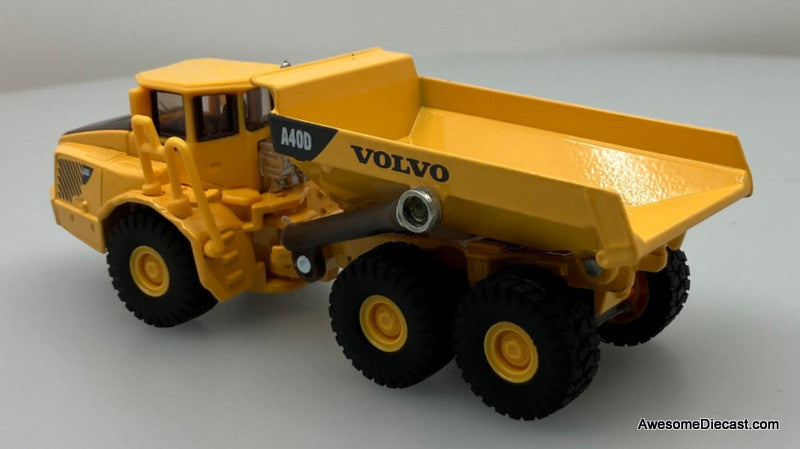 SIKU 1:87 Volvo A40D Dump Truck, Yellow
