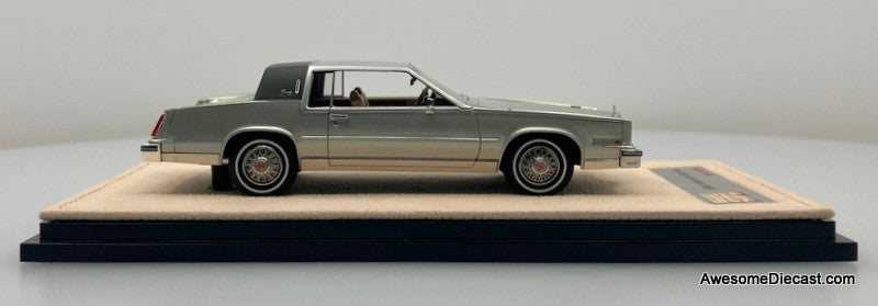 1985 Cadillac Eldorado Biarritz, Light Sage Metallic 1:43 Resin Cast Model by Stamp Models