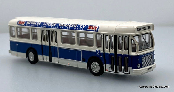 Saviem SC10, Blue/White Metz Bus Lines 1:87 ABS Plastic Model Bus