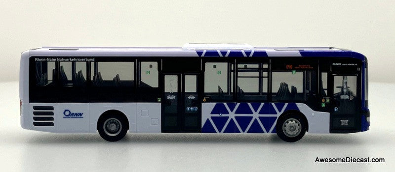 MAN Lions's Intercity LE: Rhein-Main-Verkehrsverbund (RMV) 1:87 ABS Plastic Model Bus by Rietze