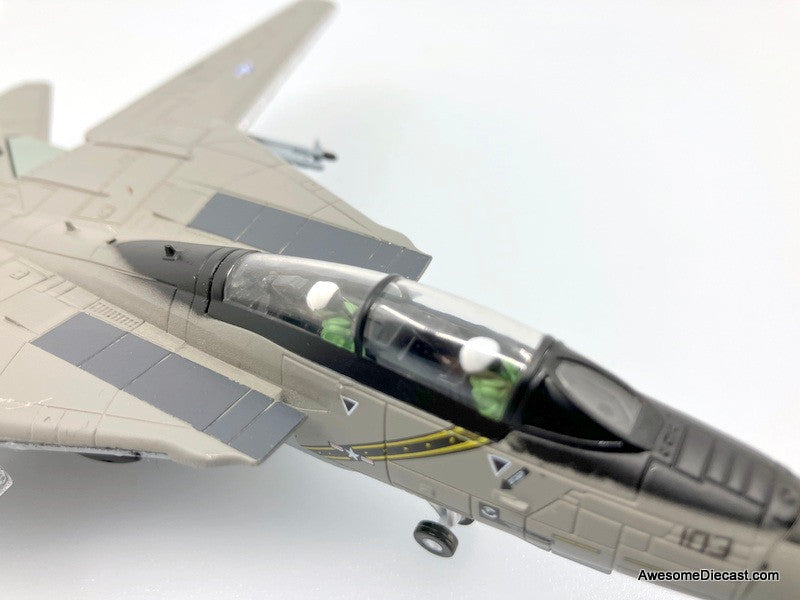 Flight Deck Models 1:100 Grumman F-14B Tomcat: USS John F Kennedy 2004 "Jolly Rogers" Last Tomcat Cruise