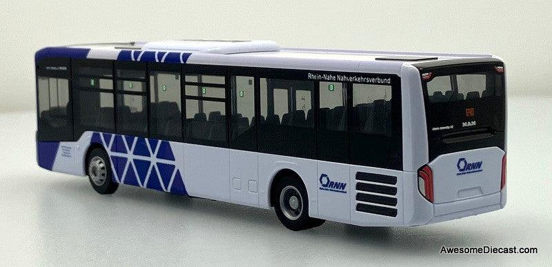 MAN Lions's Intercity LE: Rhein-Main-Verkehrsverbund (RMV) 1:87 ABS Plastic Model Bus by Rietze