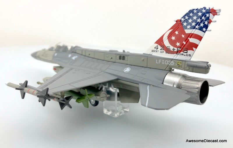 Flight Deck Models 1:72 General Dynamics F-16D Fighting Falcon: 425th Fighter Squadron (Best Of Both Worlds)