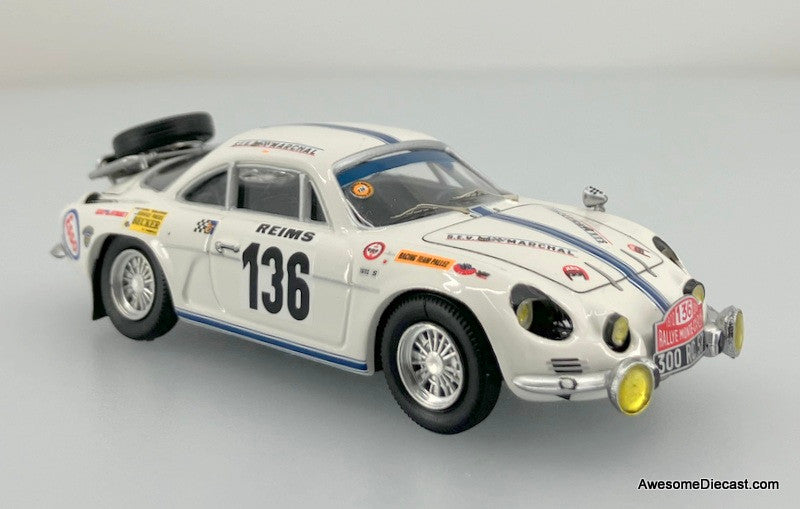 Trofeu 1:43 Alpine Renault A110: 1970 Monte Carlo Rally