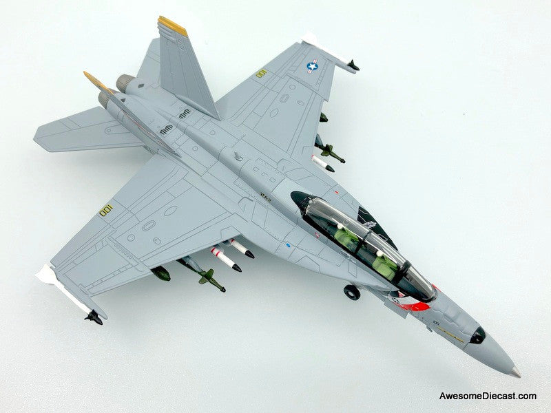 Flight Deck Models 1:100 McDonnell Douglas F/A-18F Super Hornet: US Navy VFA-2 "Bounty Hunters"