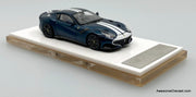 Ferrari F12 TDF, Tour De France Blue Metallic 1:64 Diecast Model Car by Stance Hunters