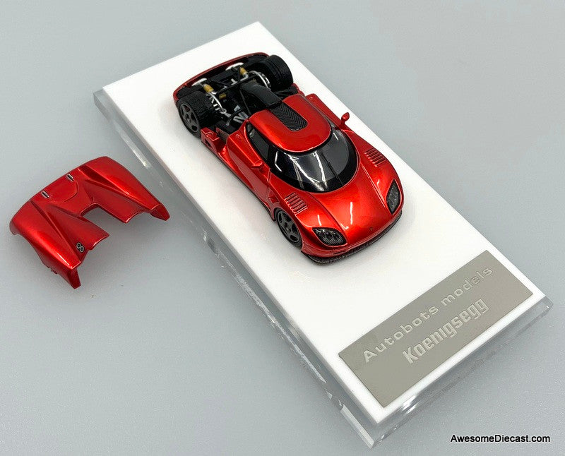 Koenigsegg CCGT, Metallic Red 1:64 Diecast Model Car by Autobot
