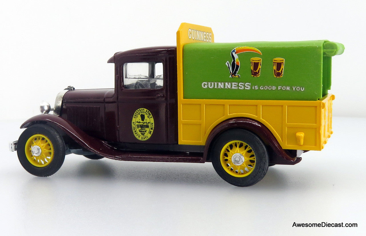 1933 Ford V8 Pickup, Guinness Livery 1:43 Diecast Model Car by Eligor