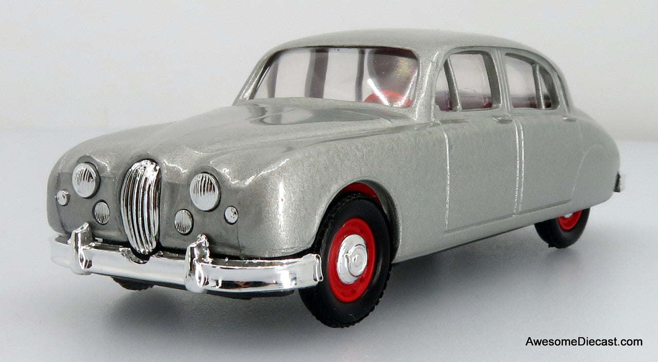 1960 Jaguar MK1 Berline, Grey 1:43 Diecast Model Car by Eligor