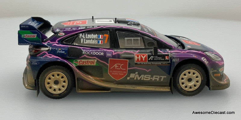 IXO 1:43 Ford Puma Rally1 #7: 2022 Acropolis Rally (After Race DirtyVersion)