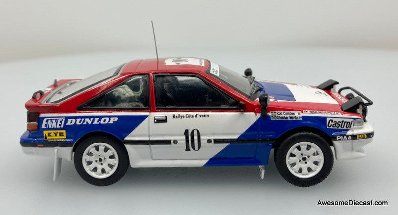 IXO 1:43 Nissan 200SX #10: 1987 Cote D'Lvoire Rally (West Africa)