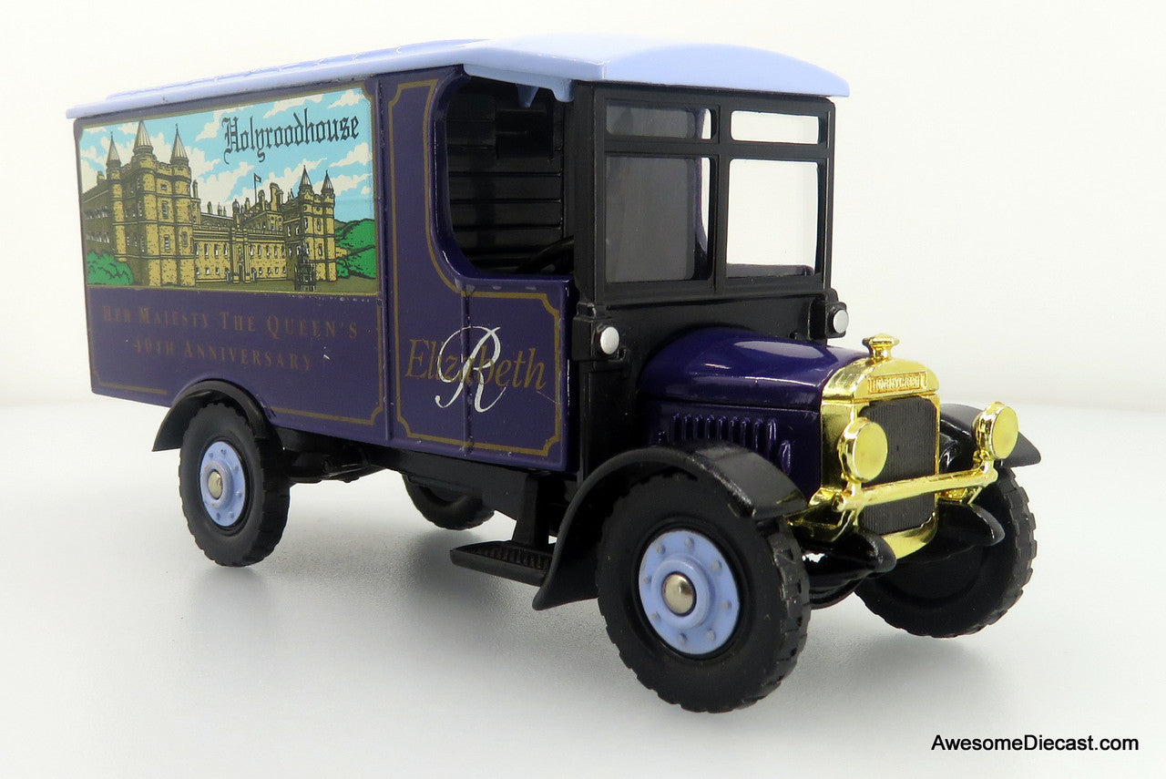 Holyrood Thornycroft Van, Violet 1:43 Diecast Model Car by Corgi