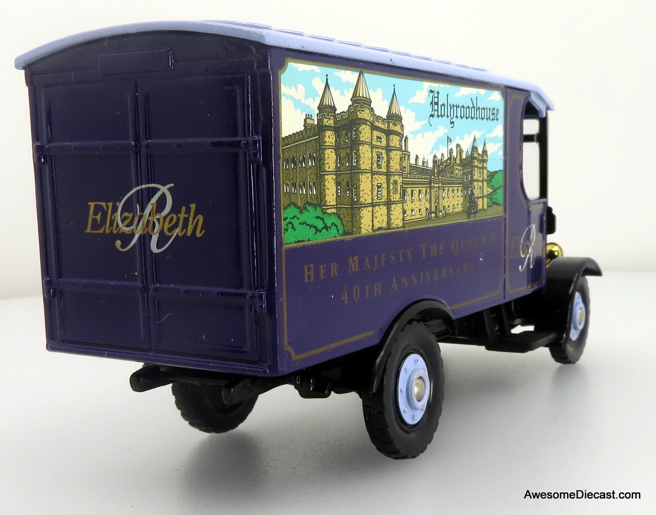 Holyrood Thornycroft Van, Violet 1:43 Diecast Model Car by Corgi
