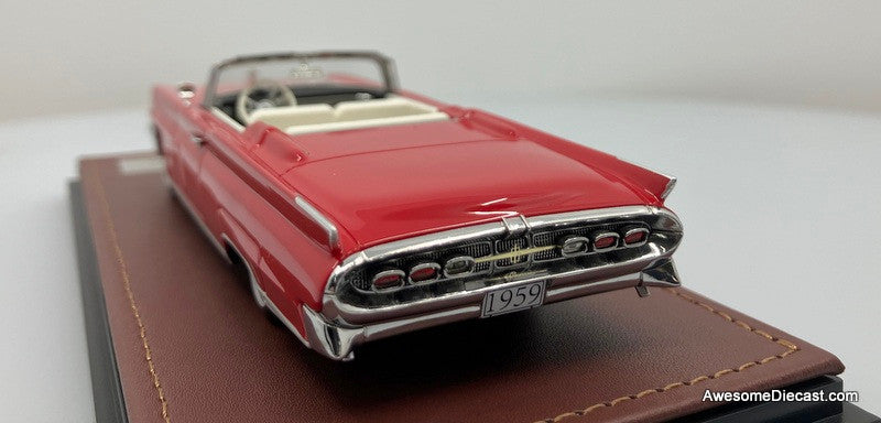 GLM 1:43 1959 Lincoln Continental Mark IV Convertible, Bolero Red