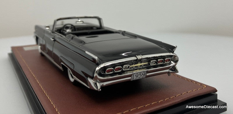 GLM 1:43 1959 Lincoln Continental Mark IV Convertible, Black