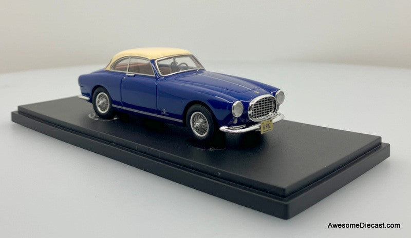 Masterpiece by Autocult 1:43 1953 Ferrari 250 Europa Coupe Prototipo, Metallic Blue/Cream