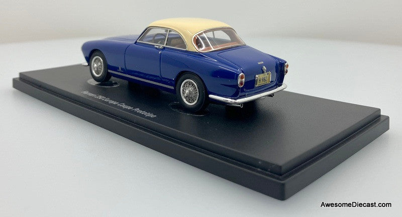 Masterpiece by Autocult 1:43 1953 Ferrari 250 Europa Coupe Prototipo, Metallic Blue/Cream