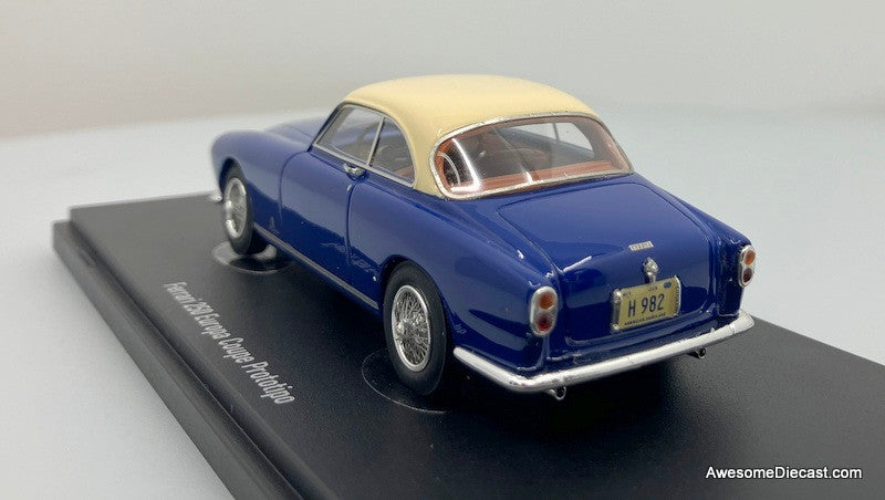 Masterpiece by Autocult 1:43 1953 Ferrari 250 Europa Coupe Prototipo, Metallic Blue/Cream